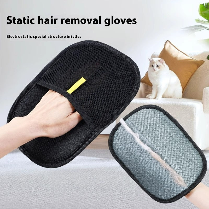 Pet Hair Remover Brush Gloves